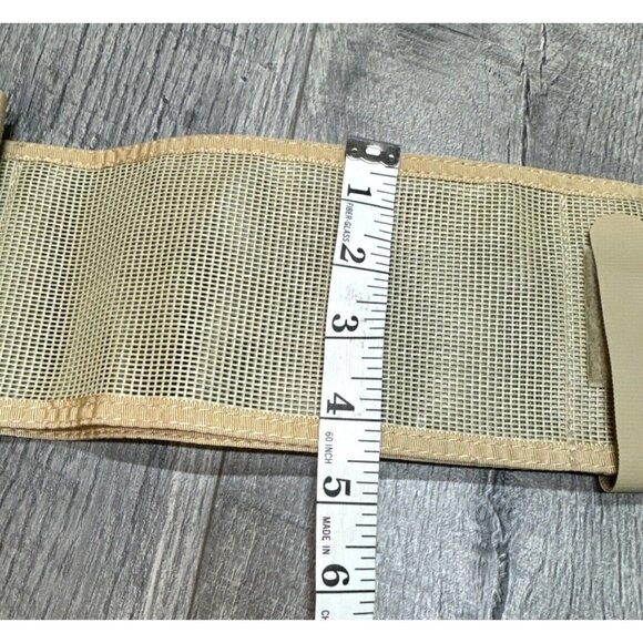 Uncle Mikes Sidekick Waistband Belt with Size 3 Holster Tan Adjustable Hook Loop - Picture 6 of 8